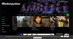 Desktop Screenshot of medienjunkies.com